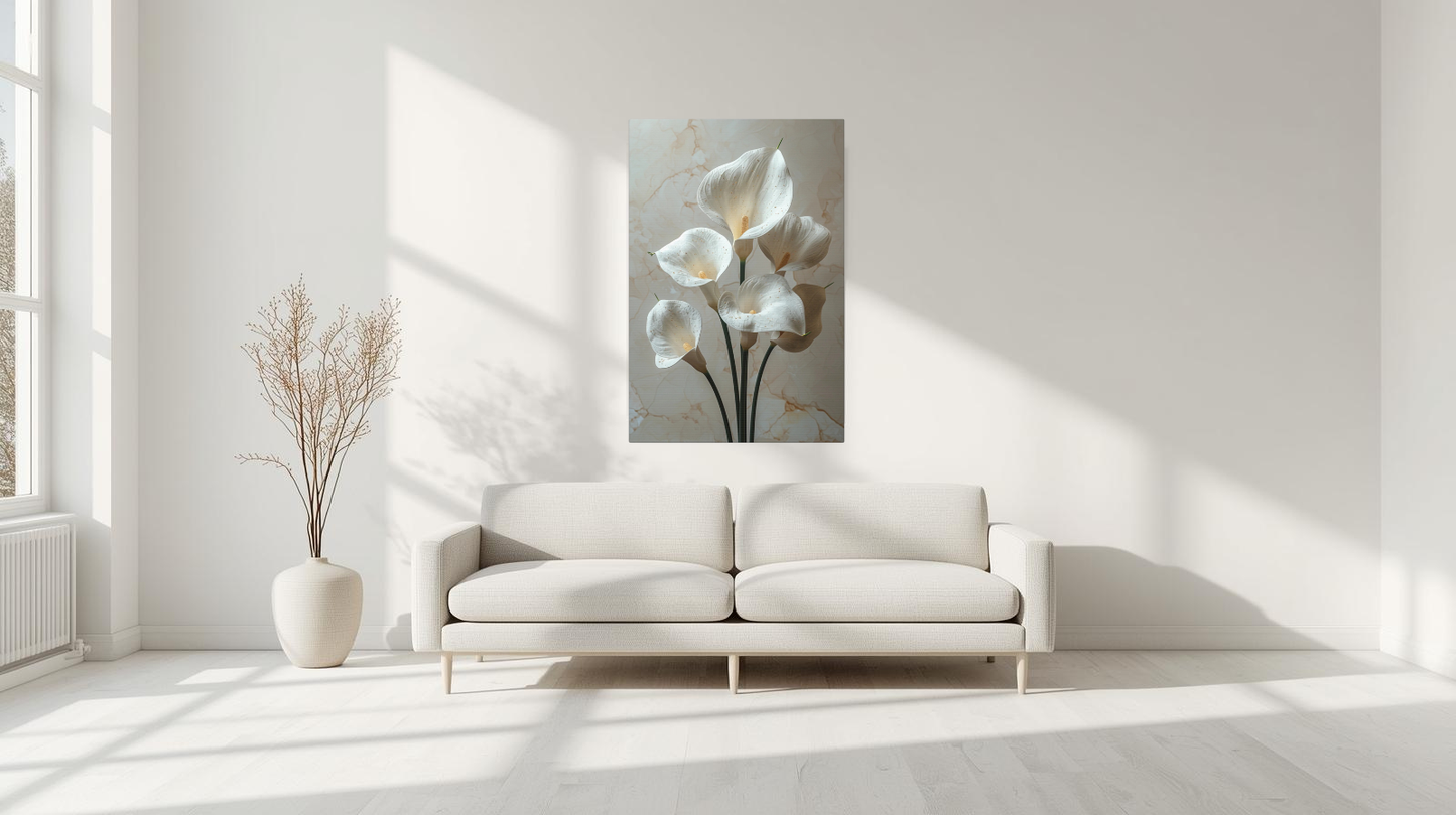 Lily Elegance Canvas Print II
