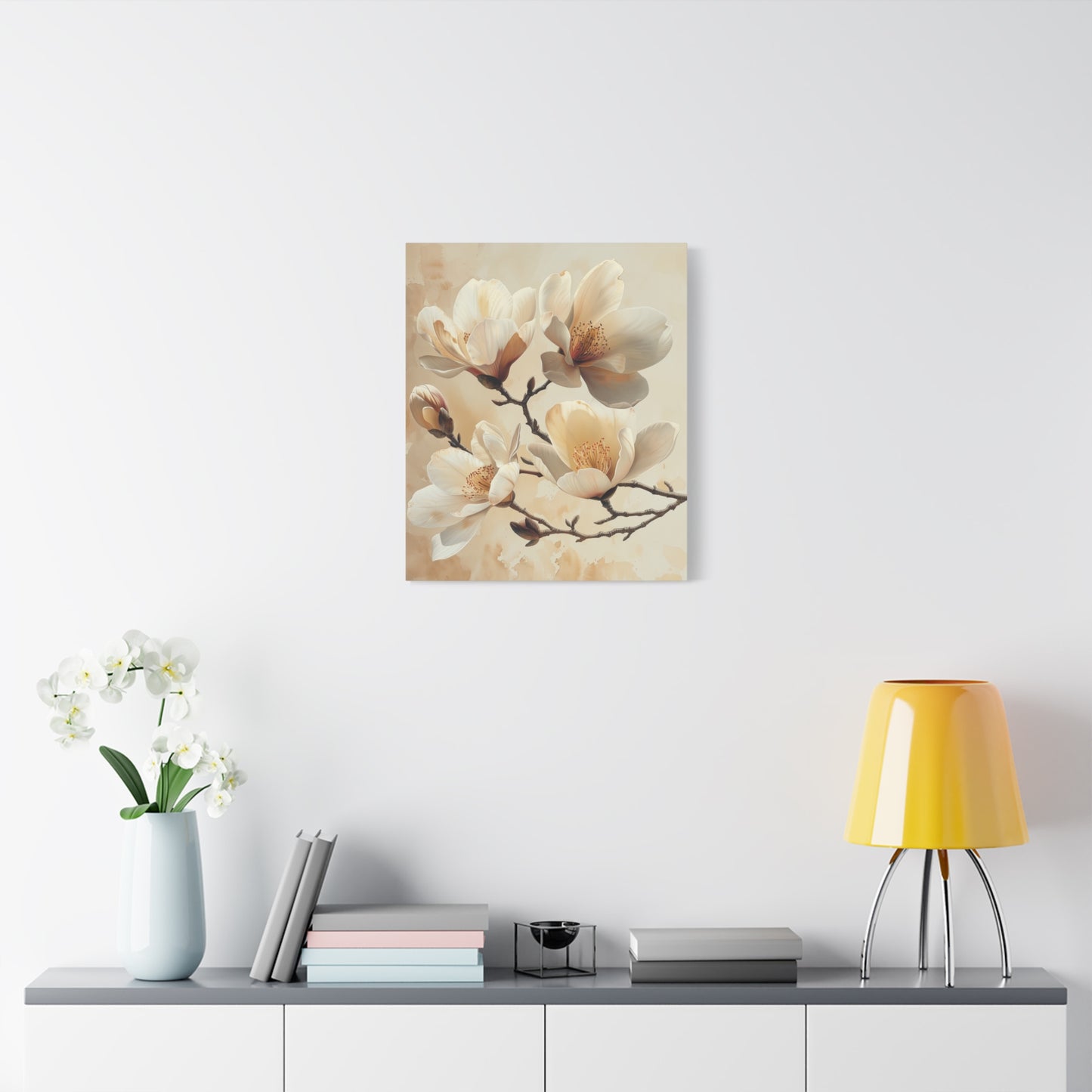 Quiet Orchid Harmony Canvas Print I