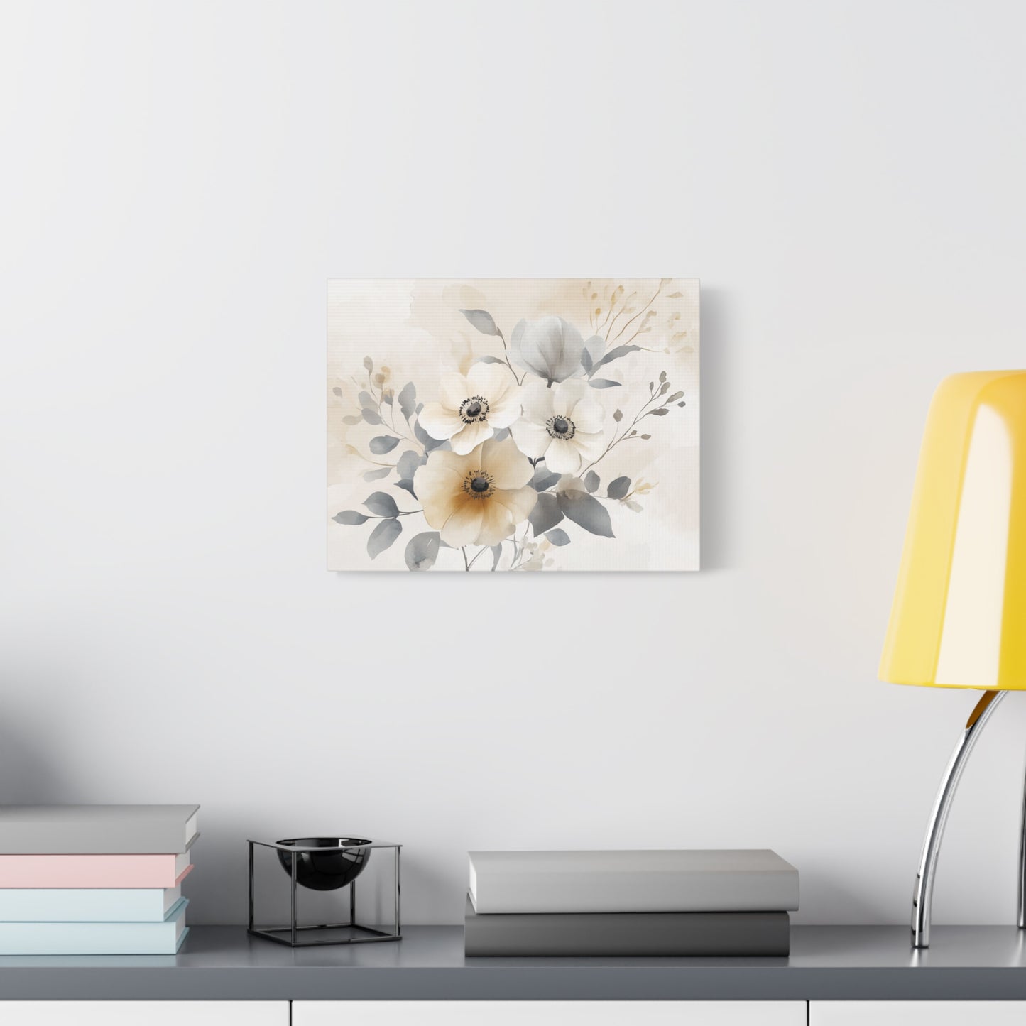 Canvas Print - Soft Watercolor Floral Painting