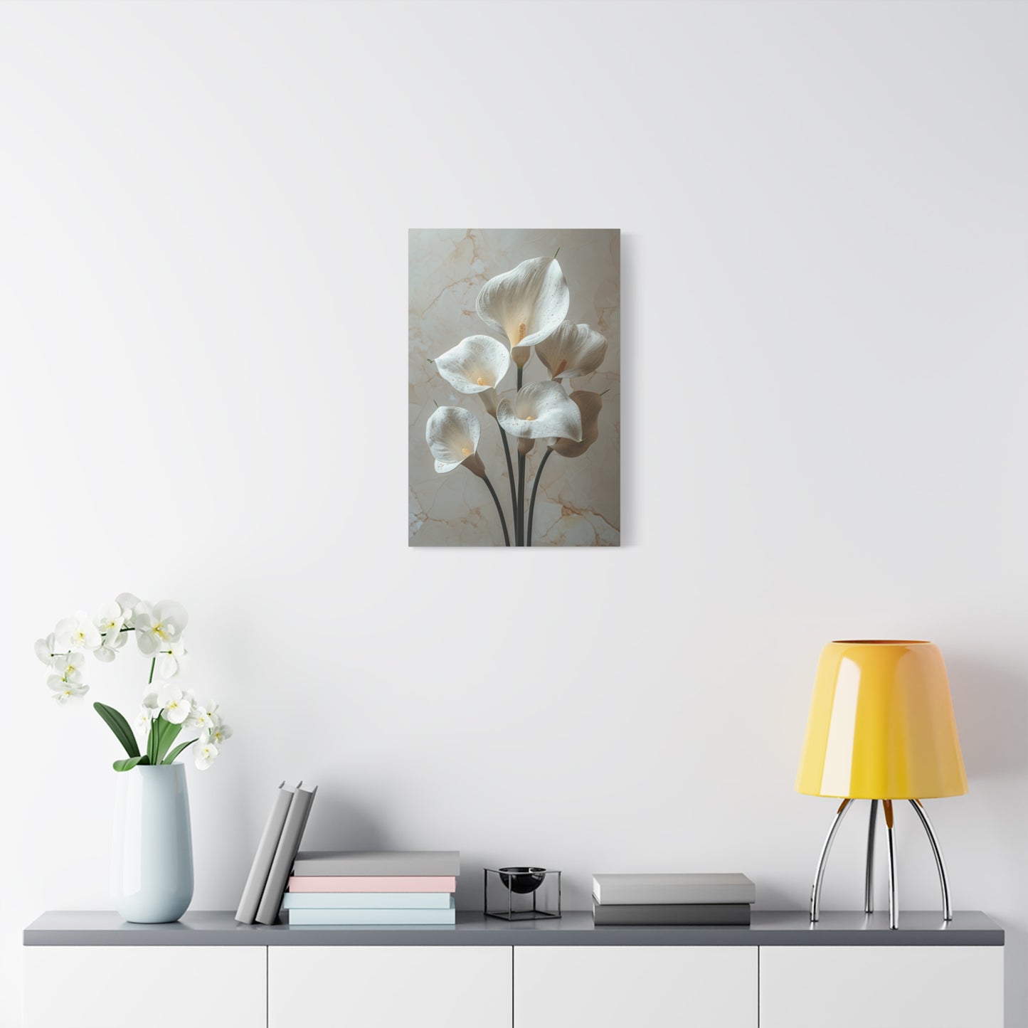 Lily Elegance Canvas Print II