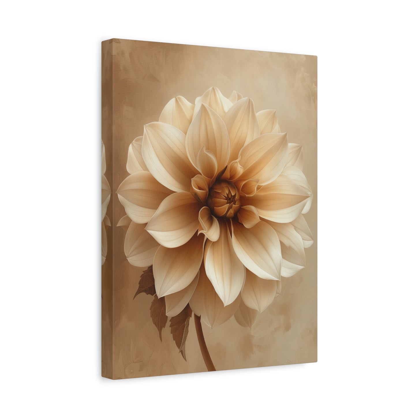 Whispered Dahlia Canvas Print