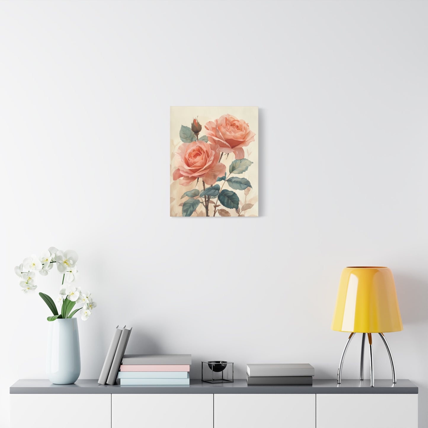 Desert Rose Serenity Canvas Print I