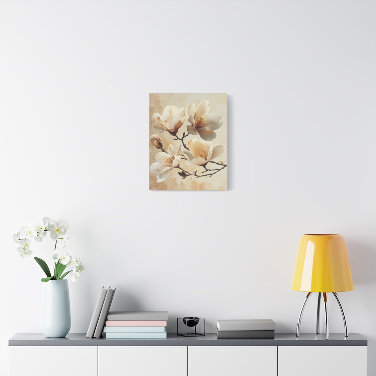 Quiet Orchid Harmony Canvas Print I