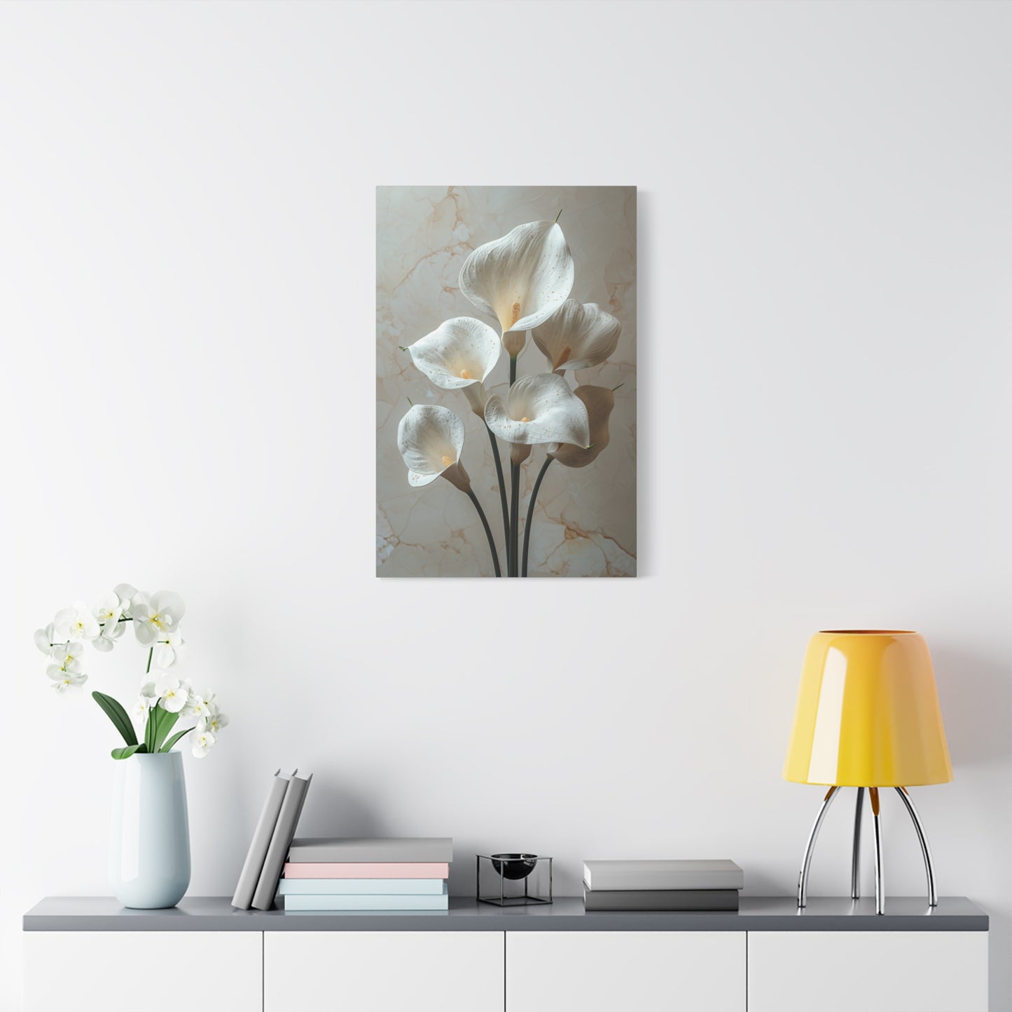 Lily Elegance Canvas Print II