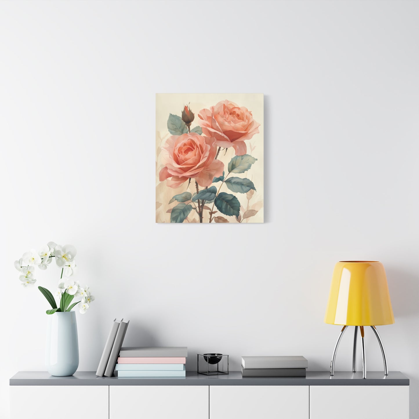 Desert Rose Serenity Canvas Print I