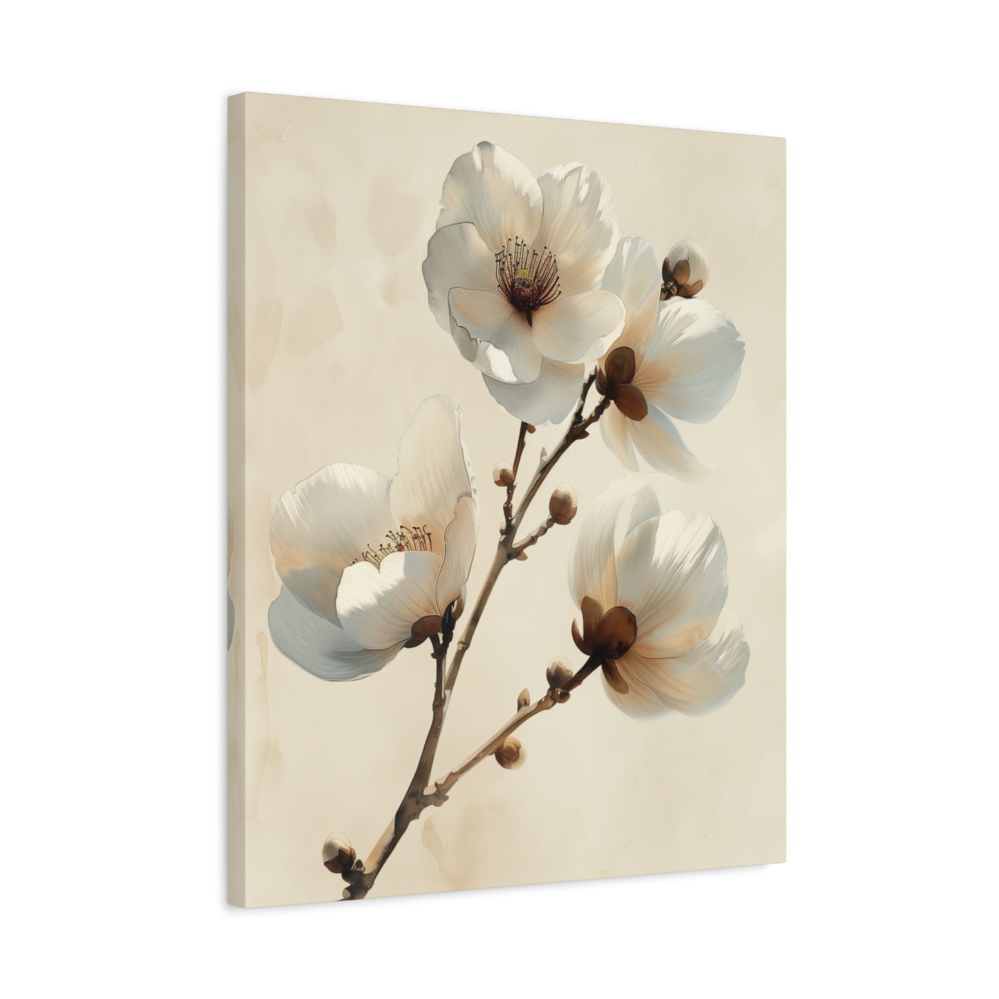 Quiet Orchid Harmony Canvas Print II