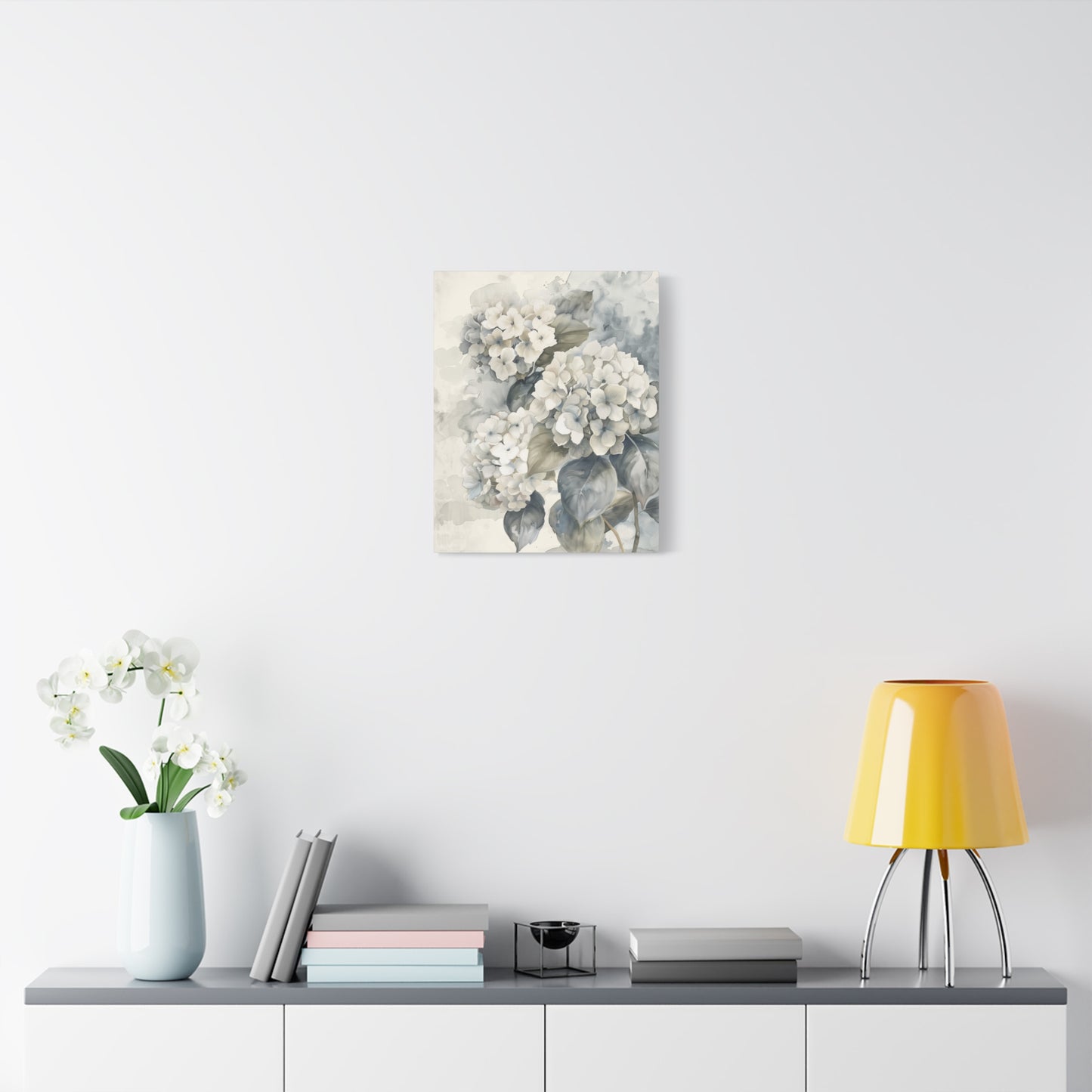 Serene Hydrangeas Canvas Print