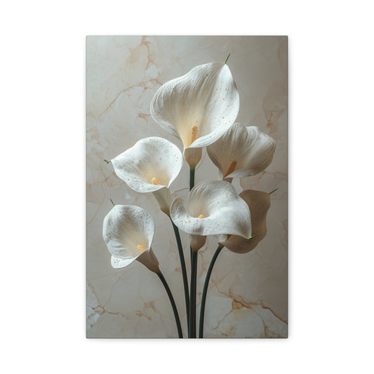 Lily Elegance Canvas Print II