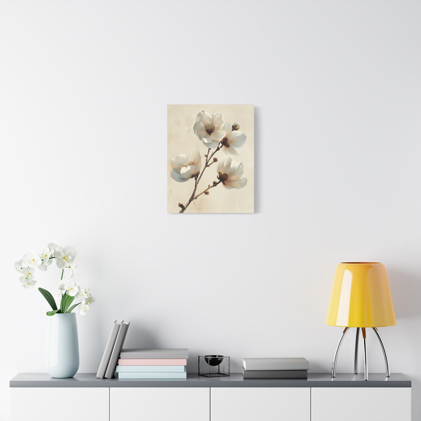 Quiet Orchid Harmony Canvas Print II