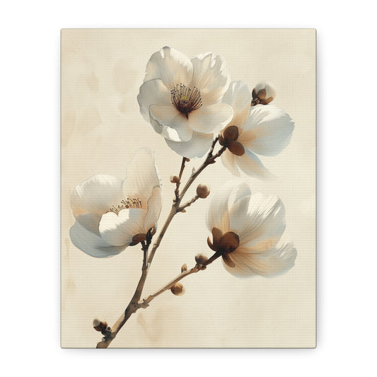 Quiet Orchid Harmony Canvas Print II