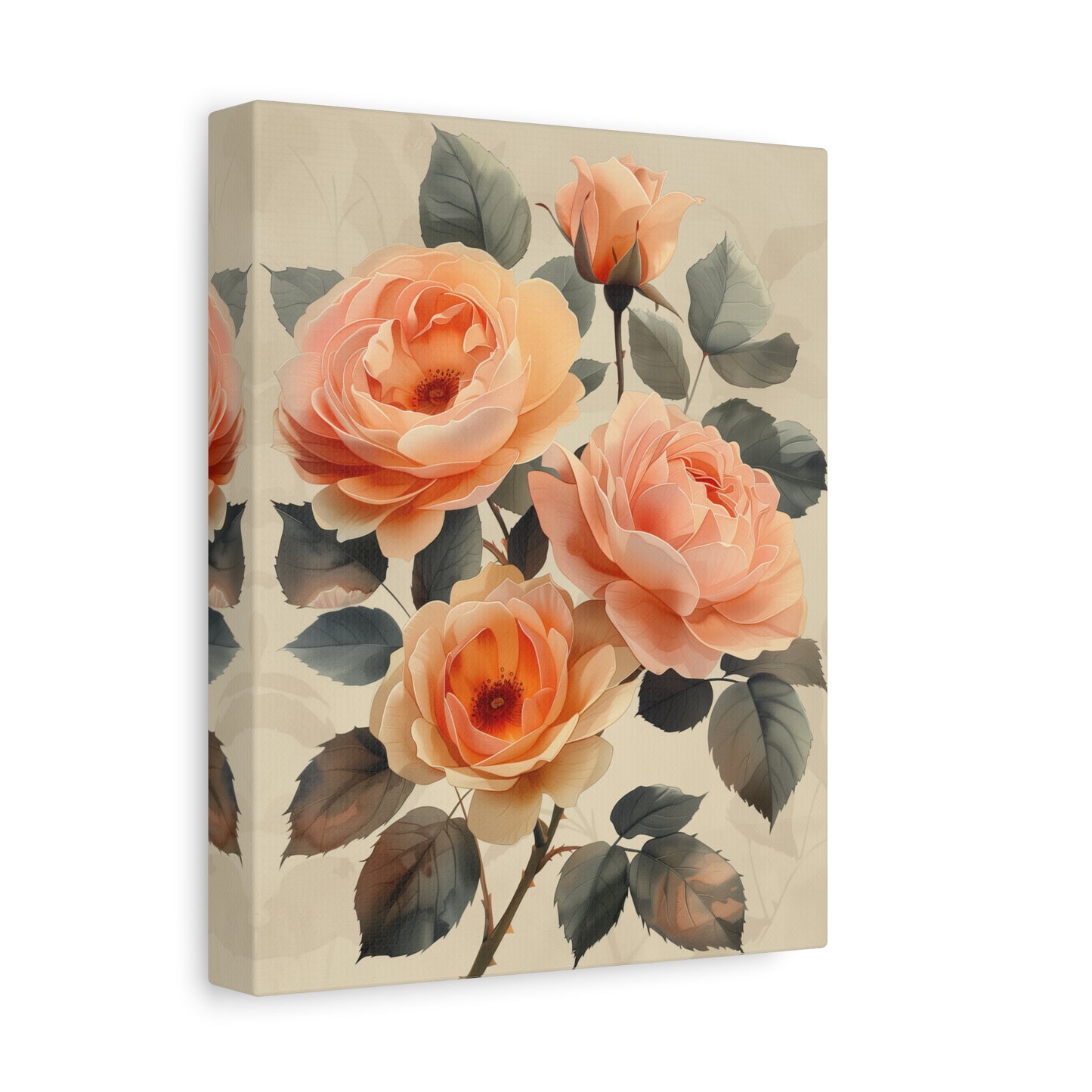 Desert Rose Serenity Canvas Print II