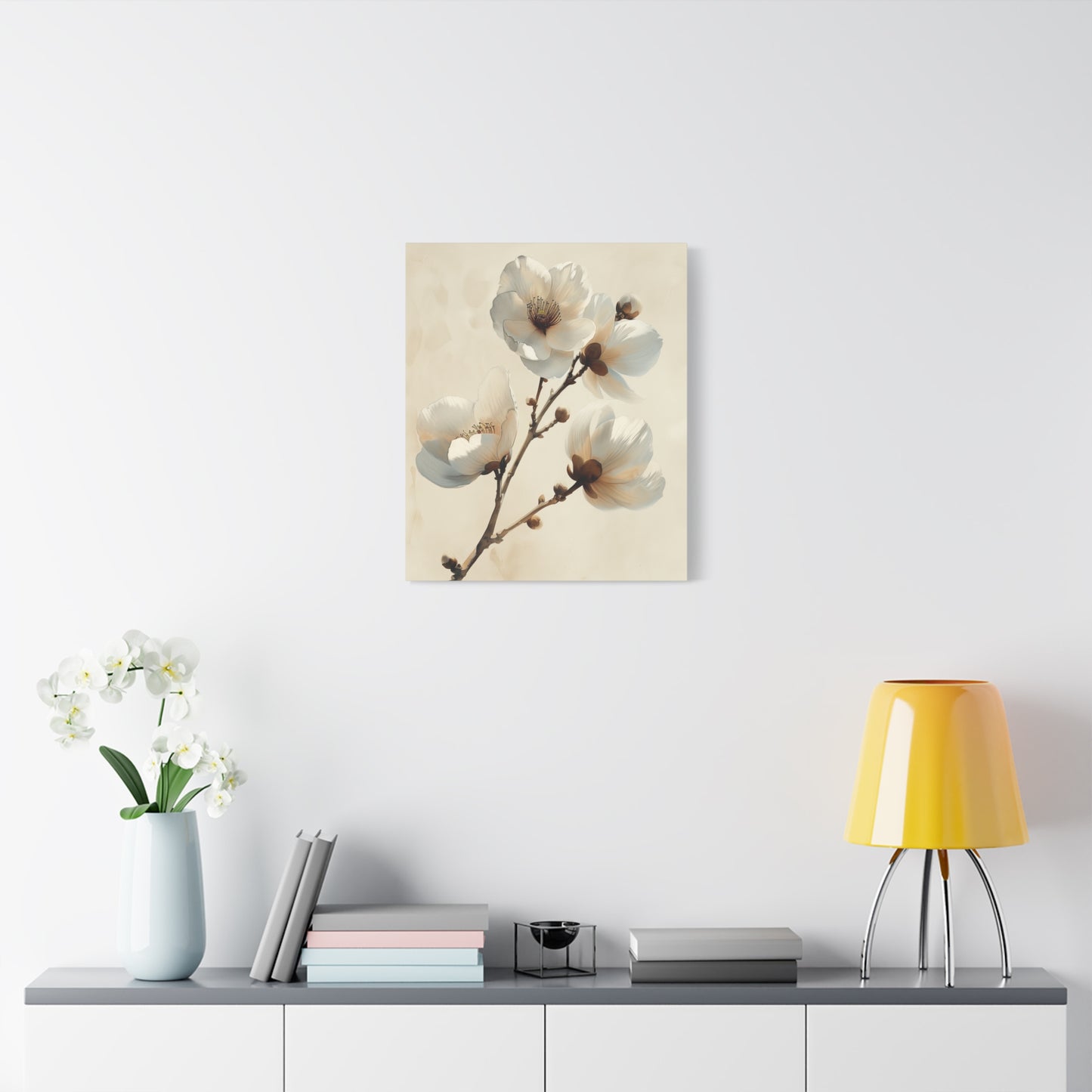 Quiet Orchid Harmony Canvas Print II