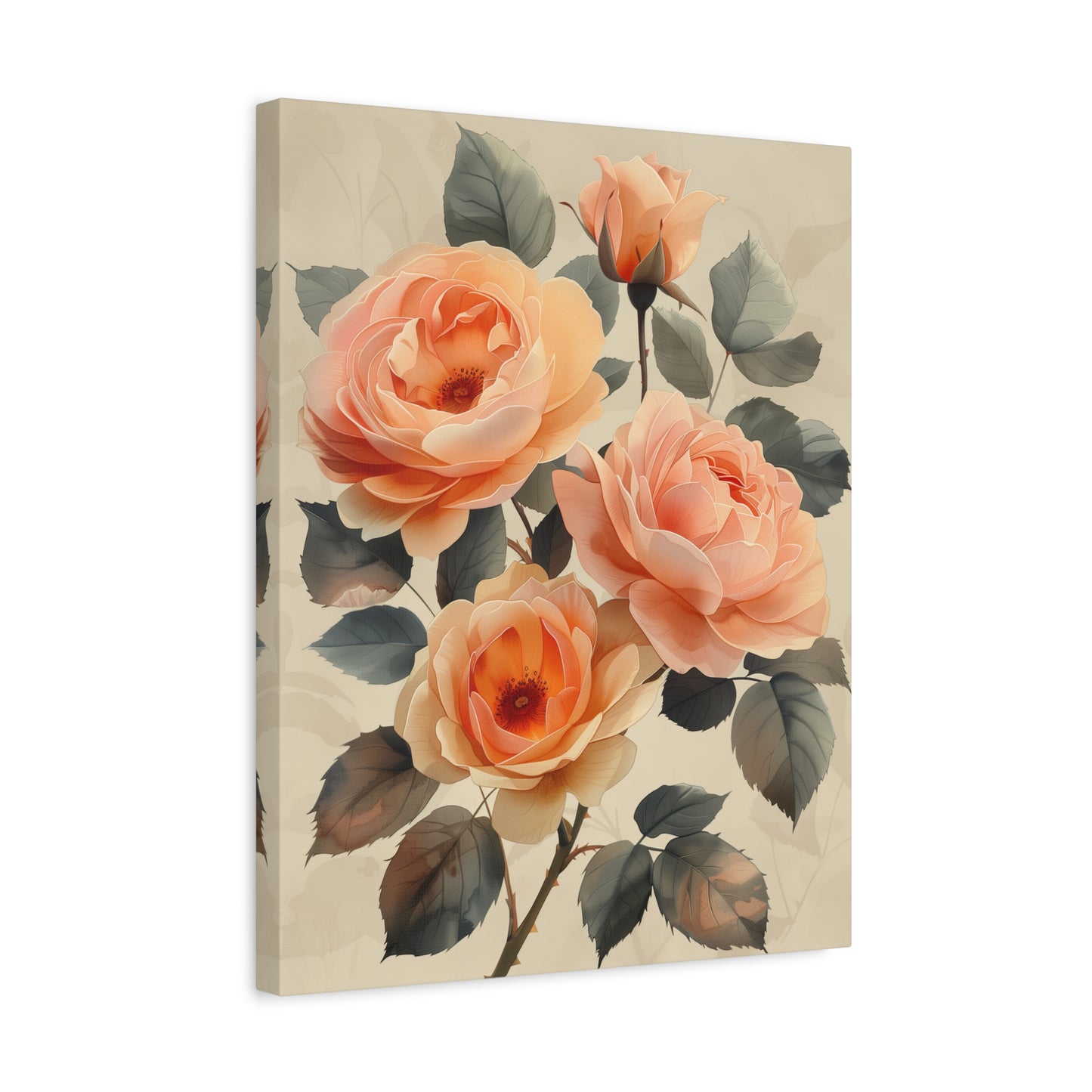 Desert Rose Serenity Canvas Print II