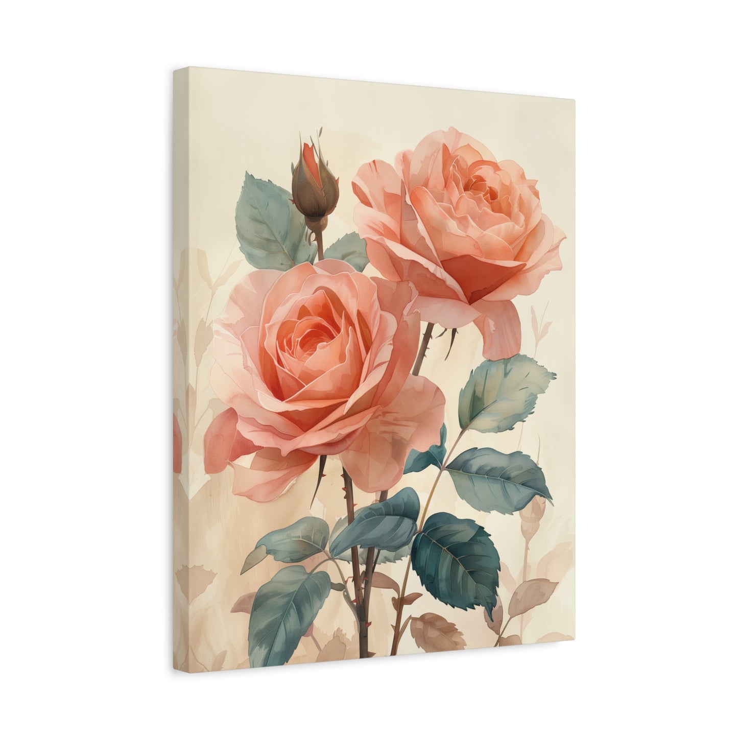 Desert Rose Serenity Canvas Print I