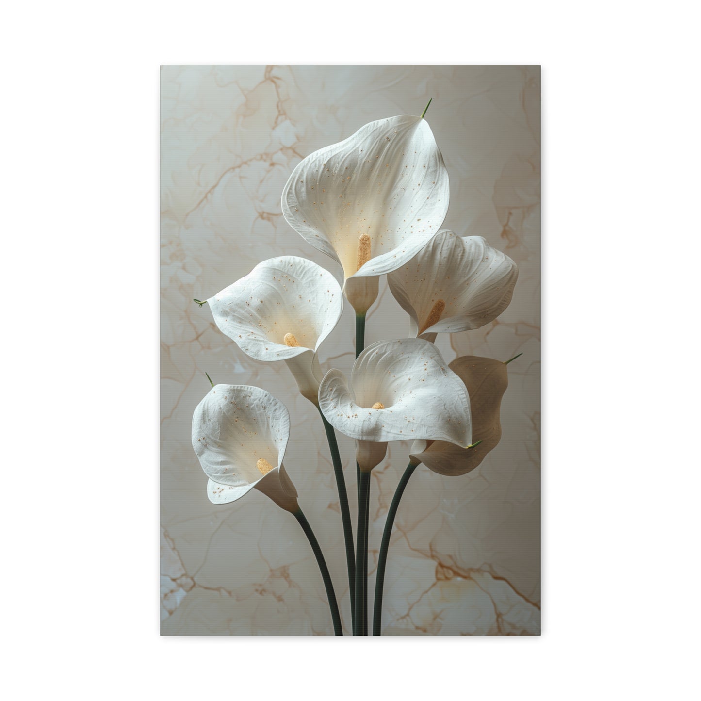 Lily Elegance Canvas Print II