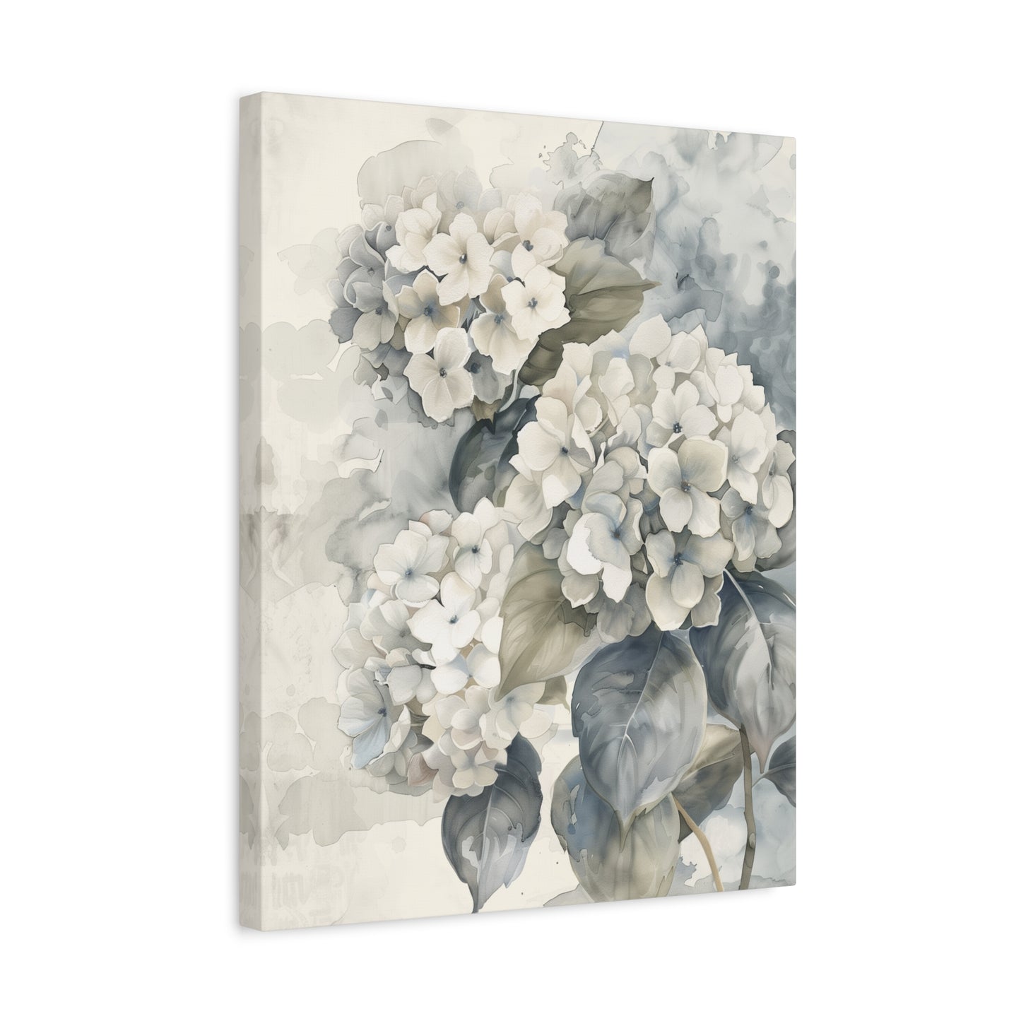 Serene Hydrangeas Canvas Print