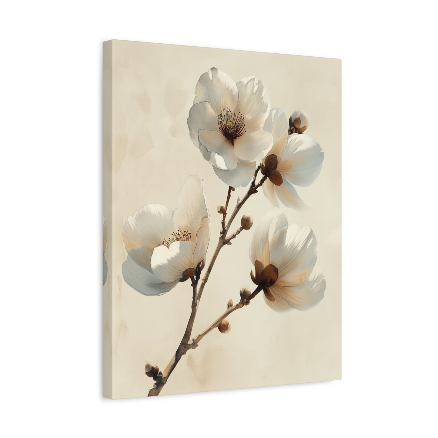 Quiet Orchid Harmony Canvas Print II