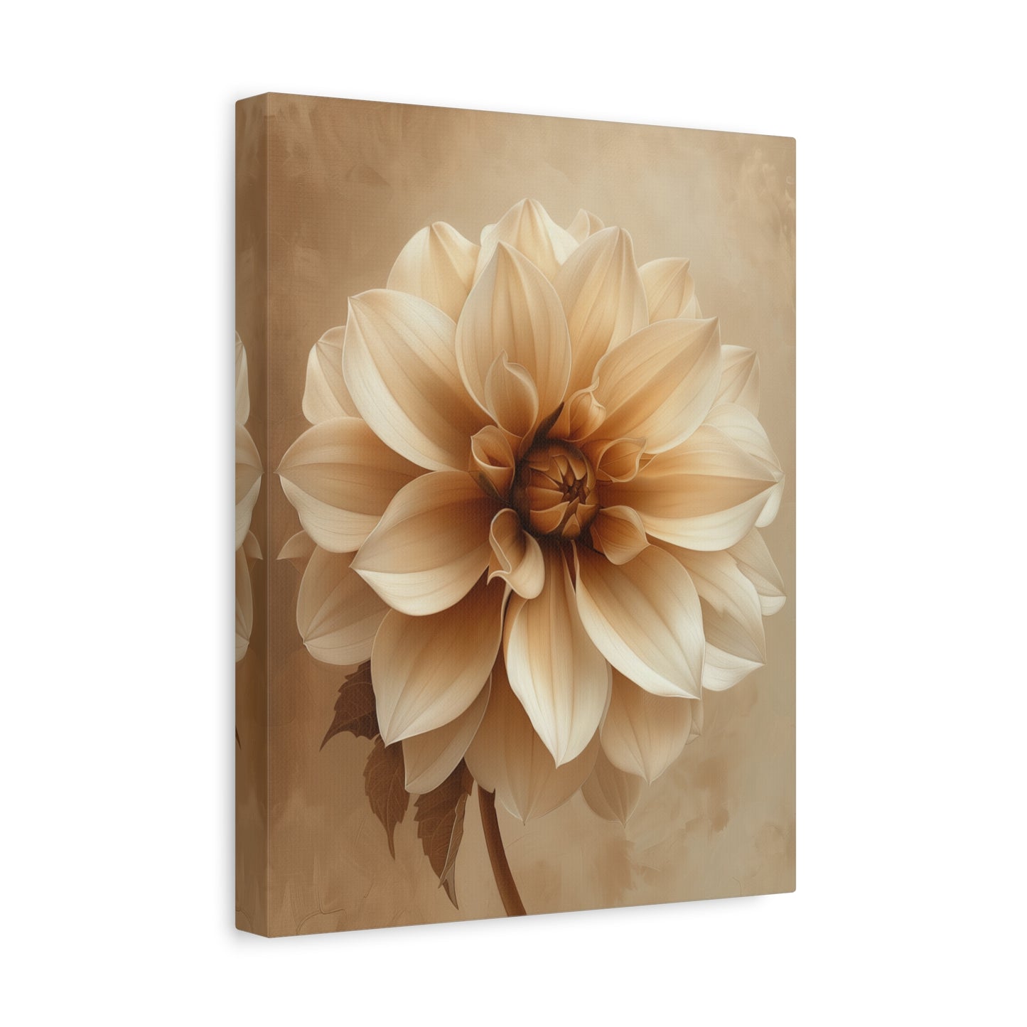 Whispered Dahlia Canvas Print