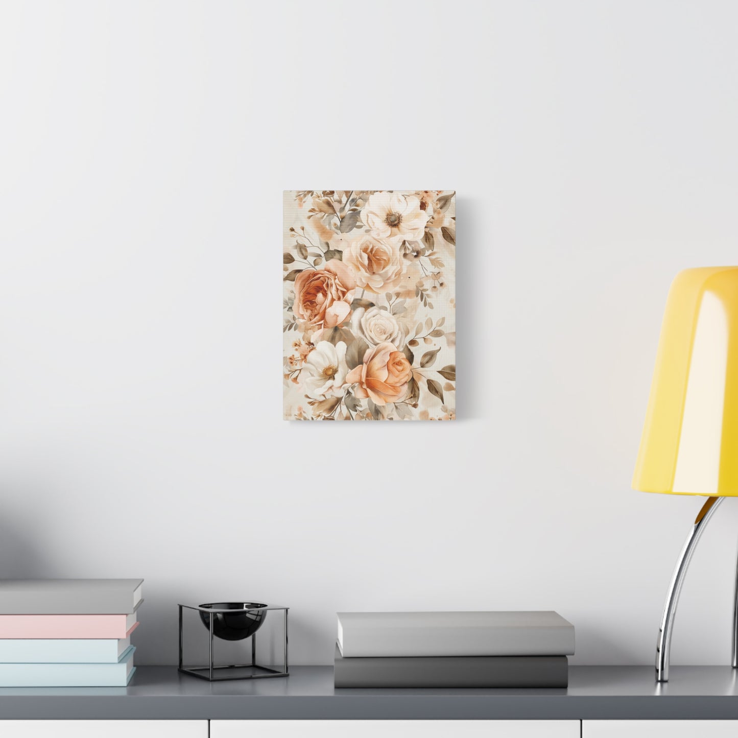 Woven Florals Canvas Print