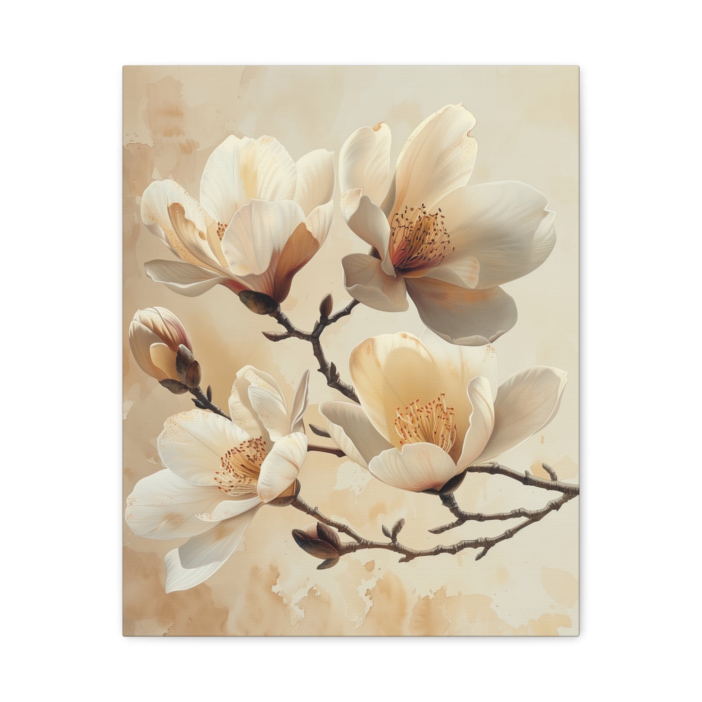 Quiet Orchid Harmony Canvas Print I