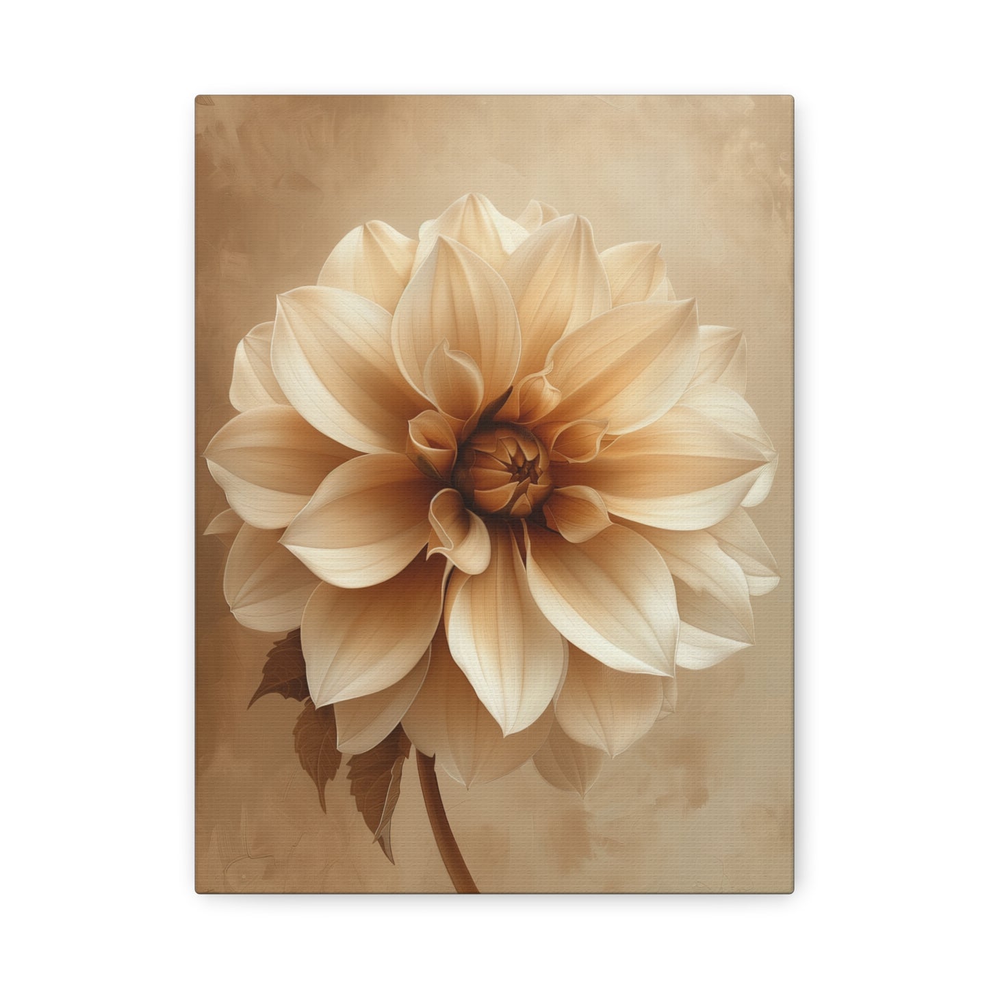 Whispered Dahlia Canvas Print