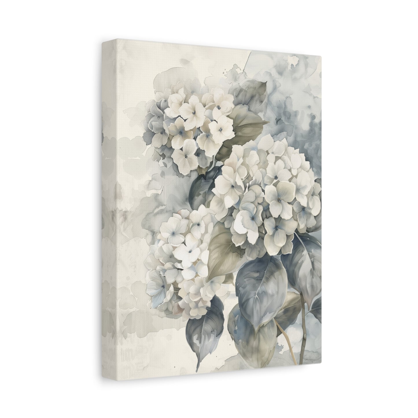 Serene Hydrangeas Canvas Print