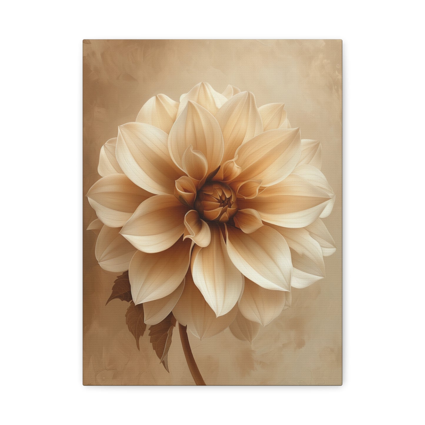 Whispered Dahlia Canvas Print