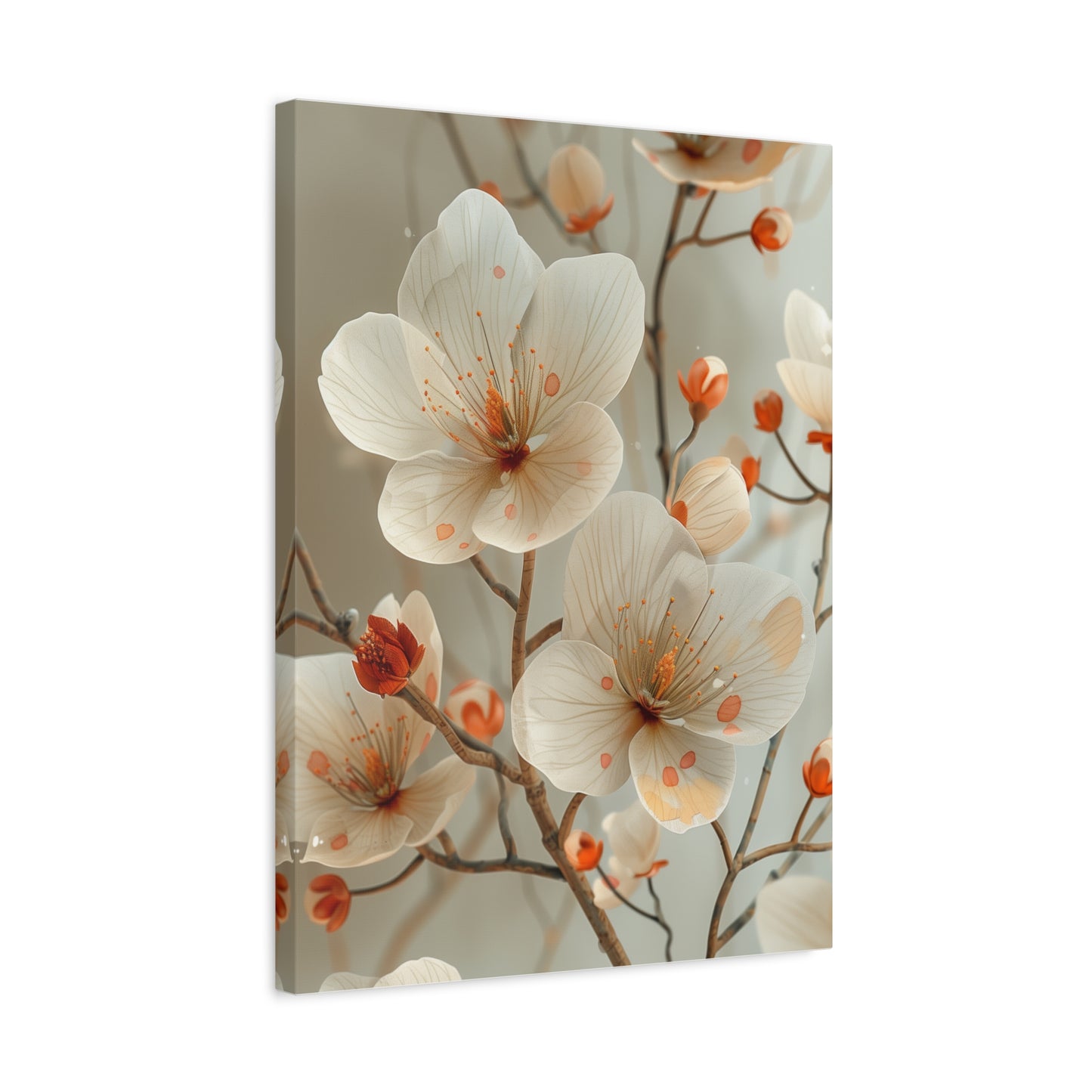 Gentle Bloom Canvas Print