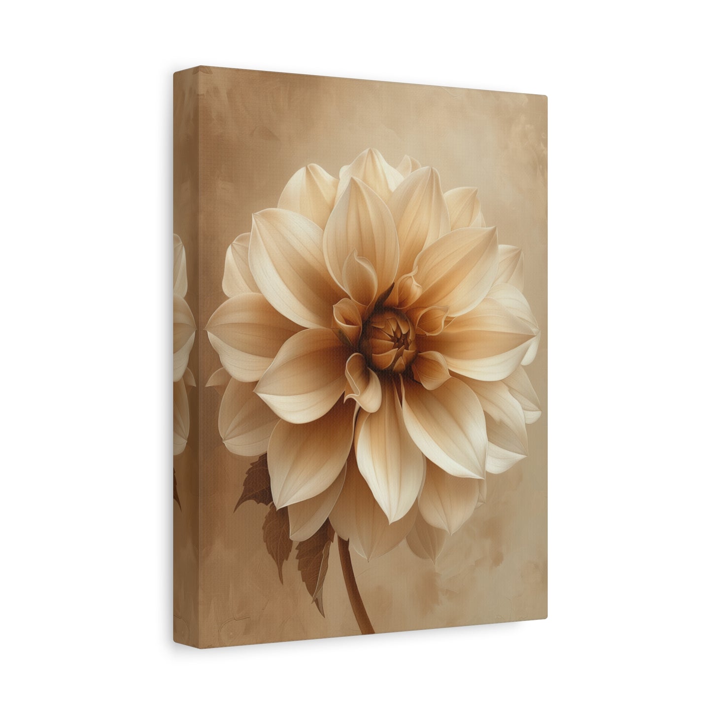 Whispered Dahlia Canvas Print