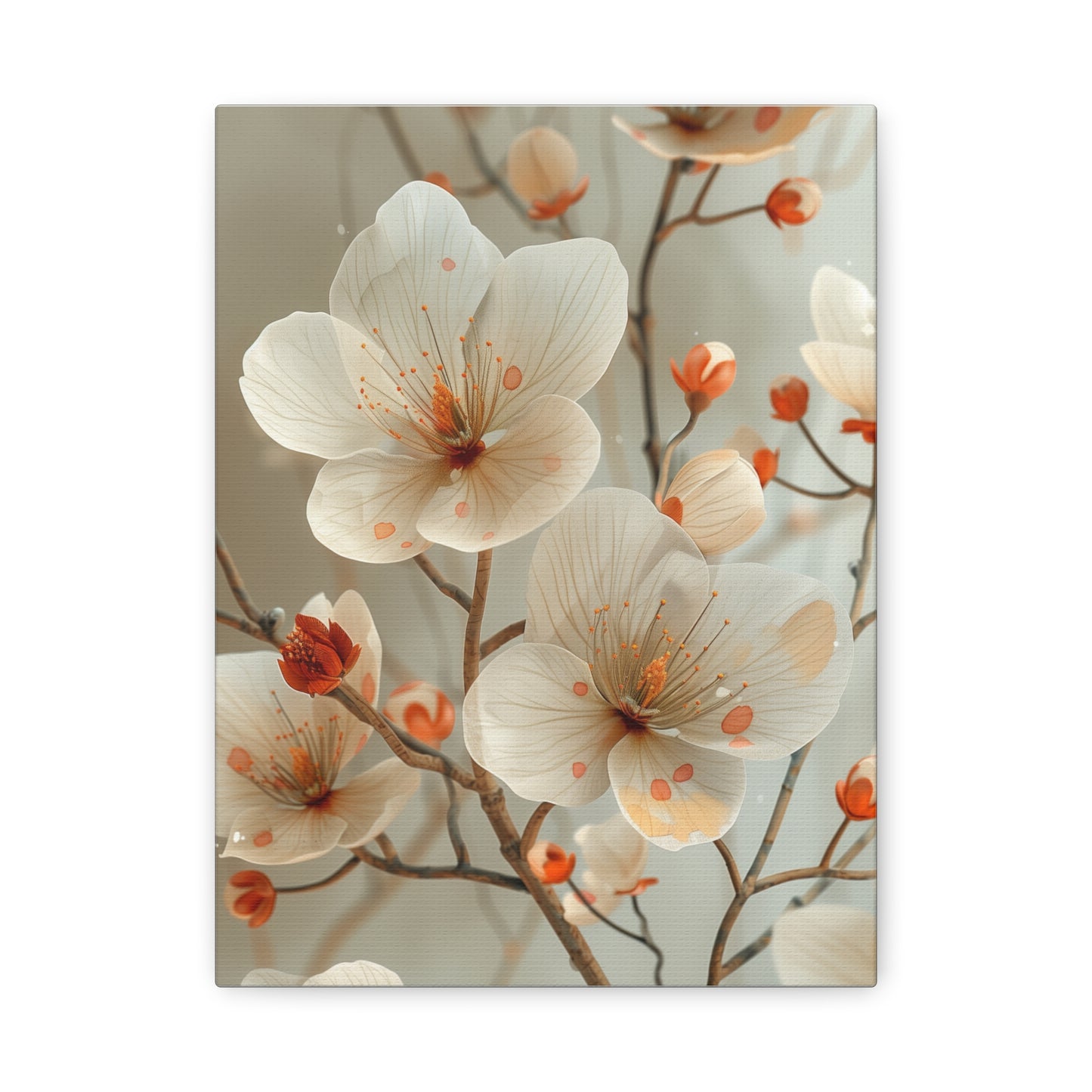 Gentle Bloom Canvas Print