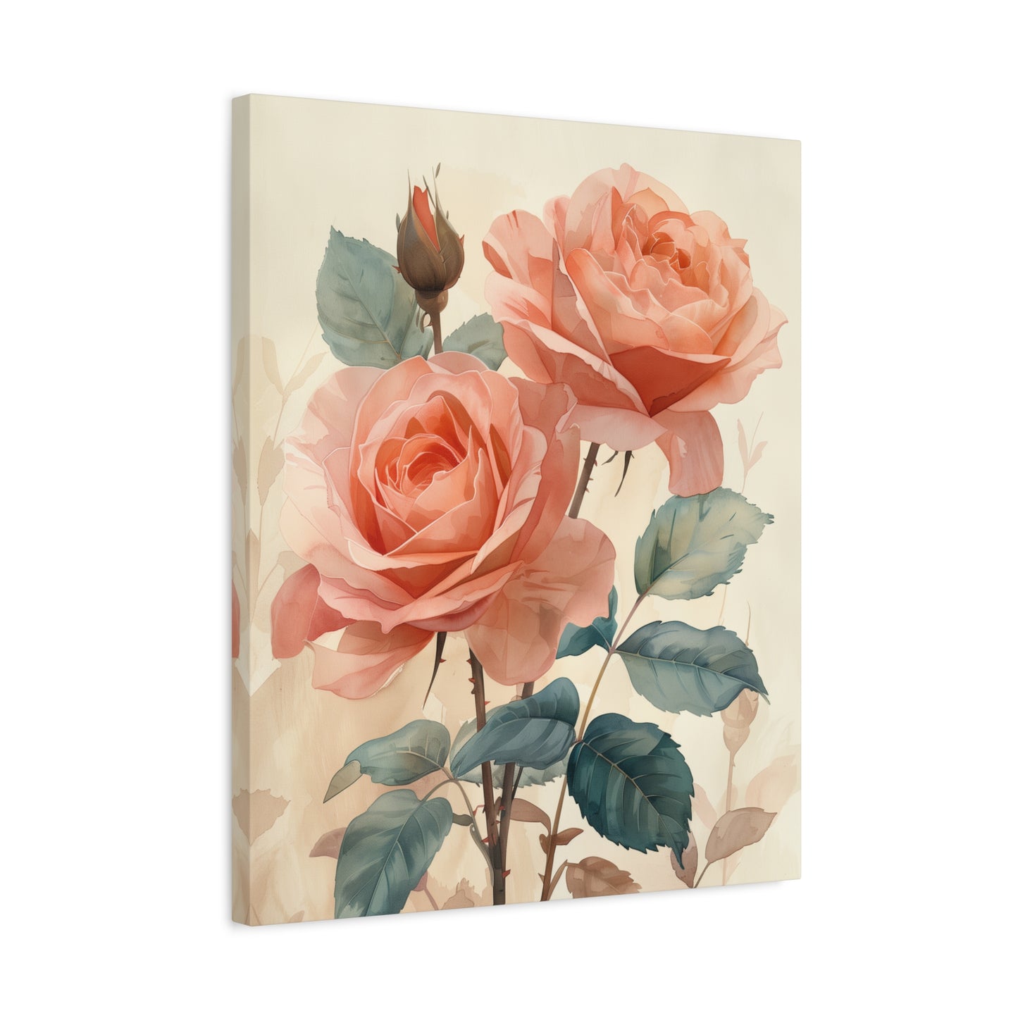 Desert Rose Serenity Canvas Print I