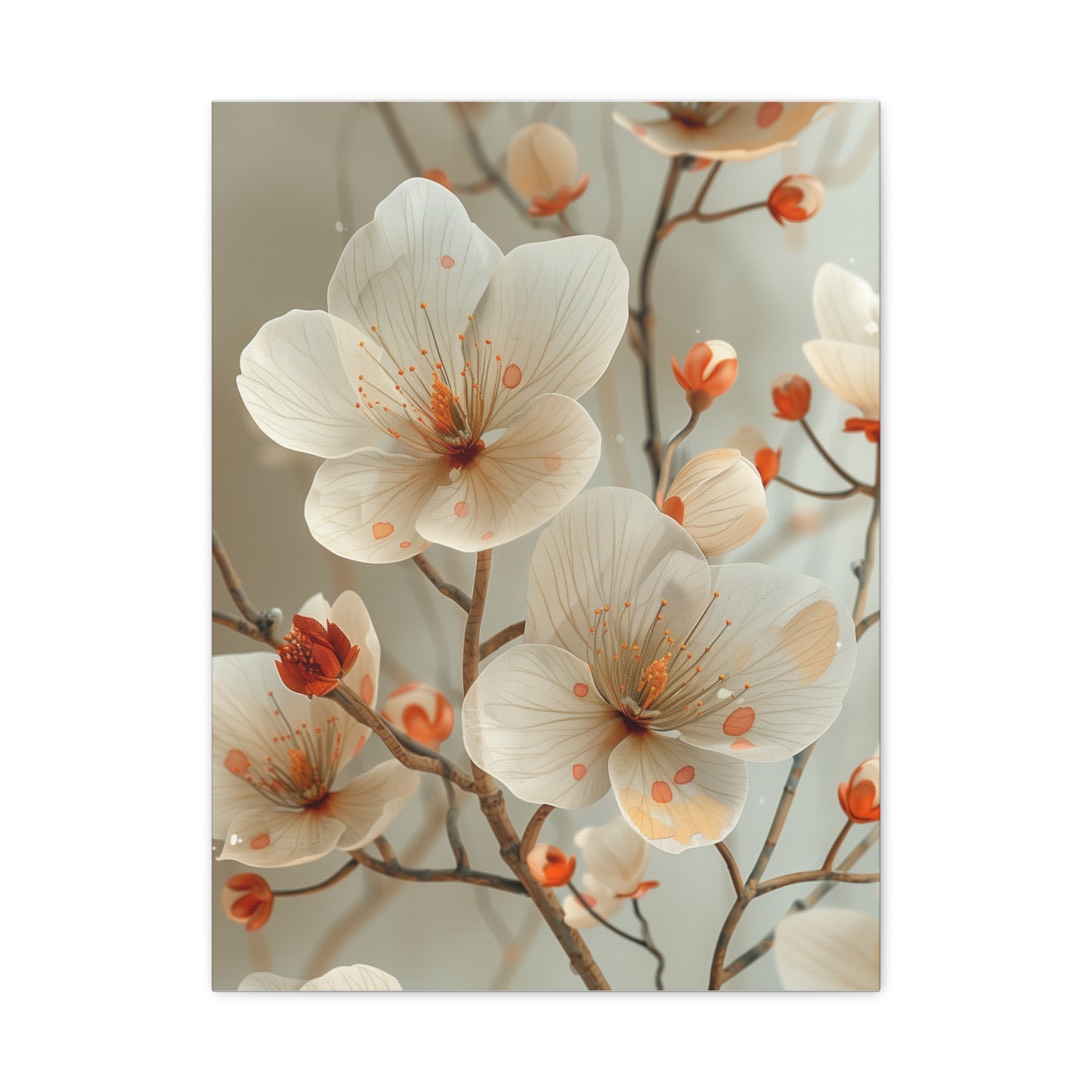 Gentle Bloom Canvas Print