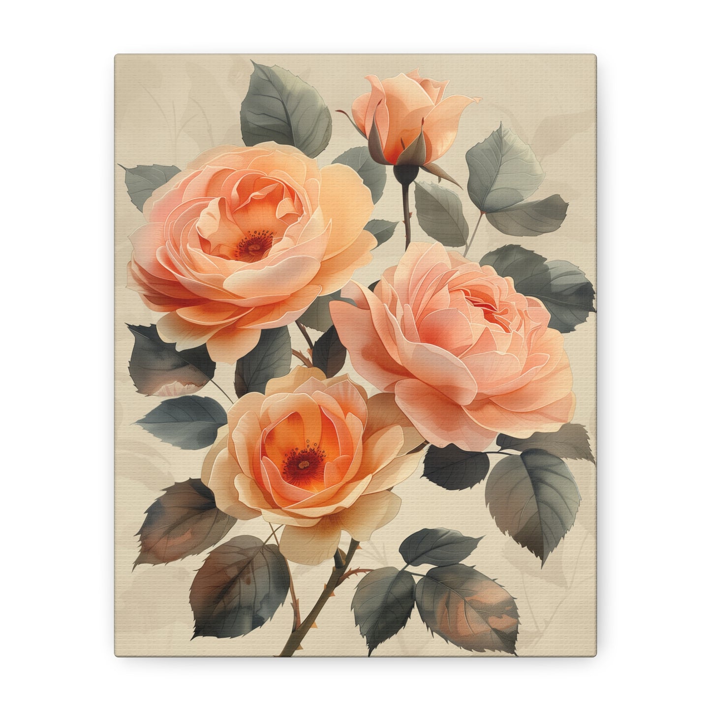 Desert Rose Serenity Canvas Print II
