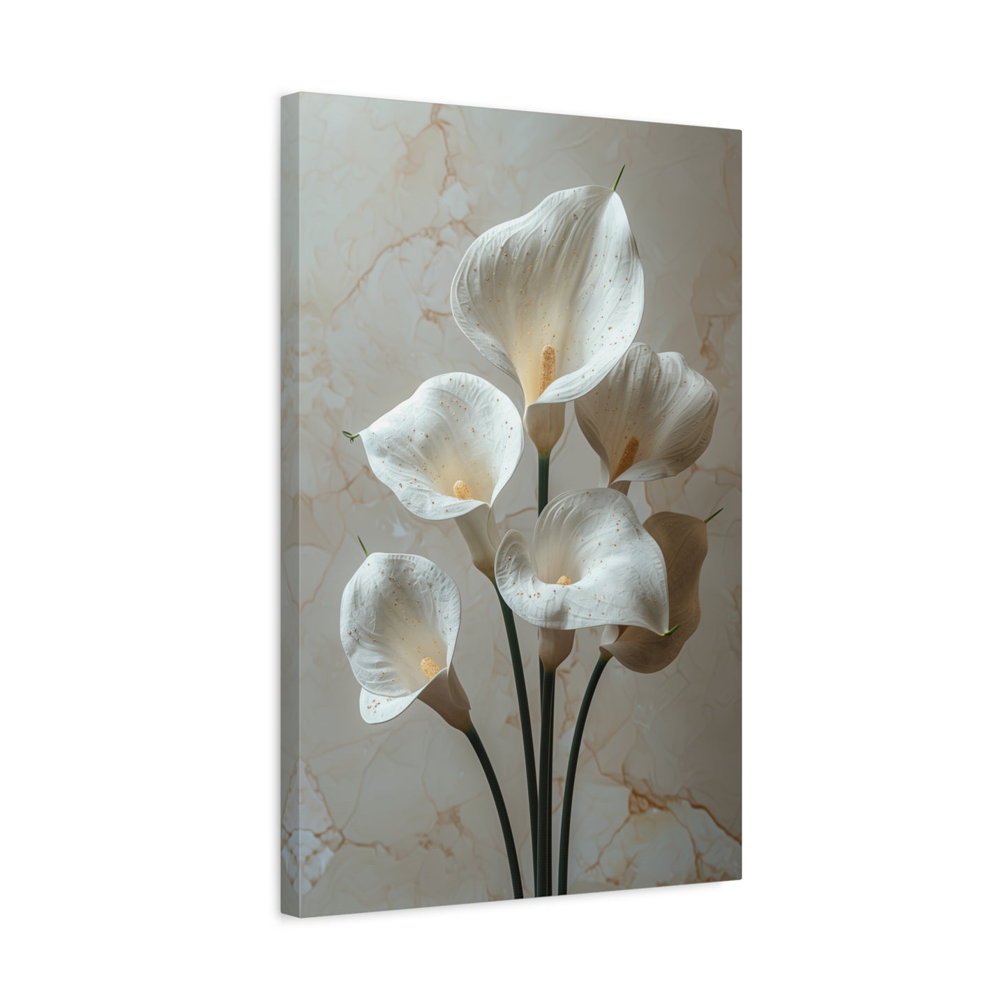 Lily Elegance Canvas Print II