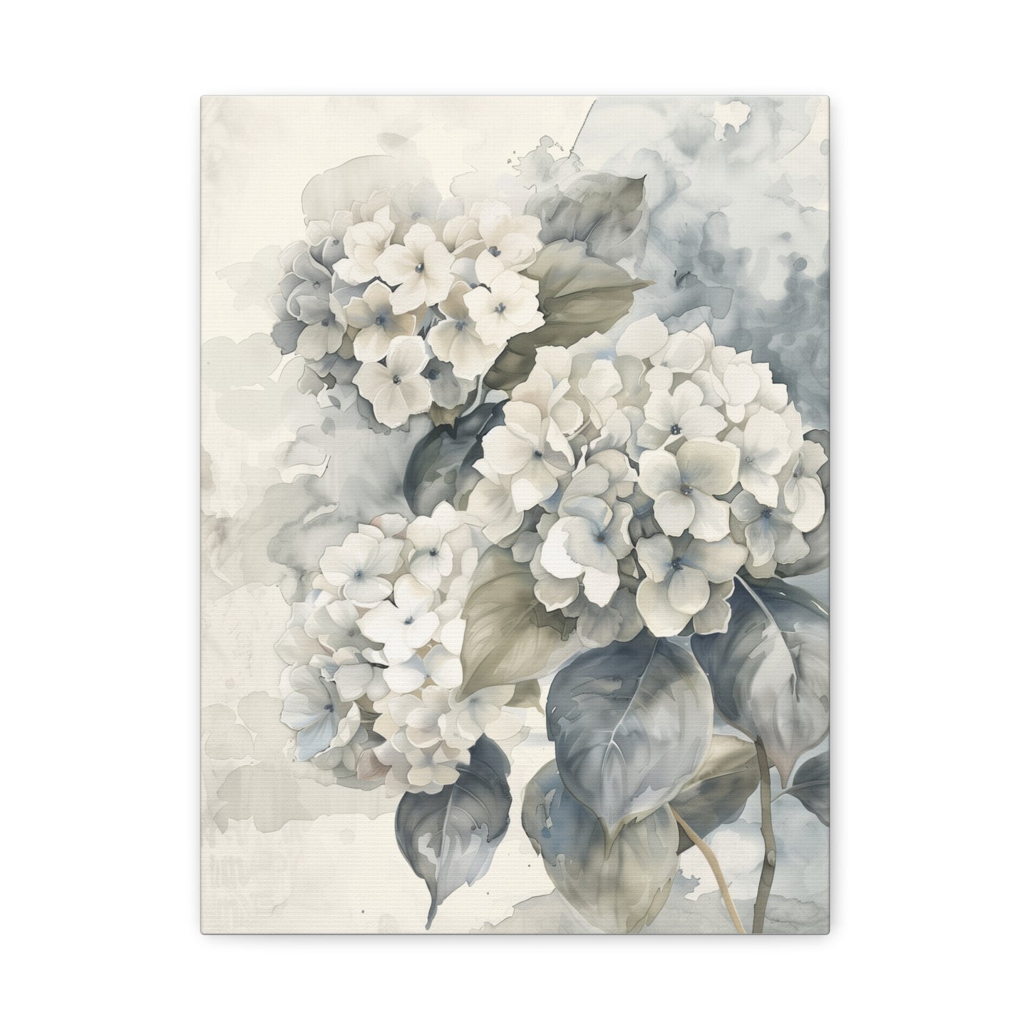 Serene Hydrangeas Canvas Print
